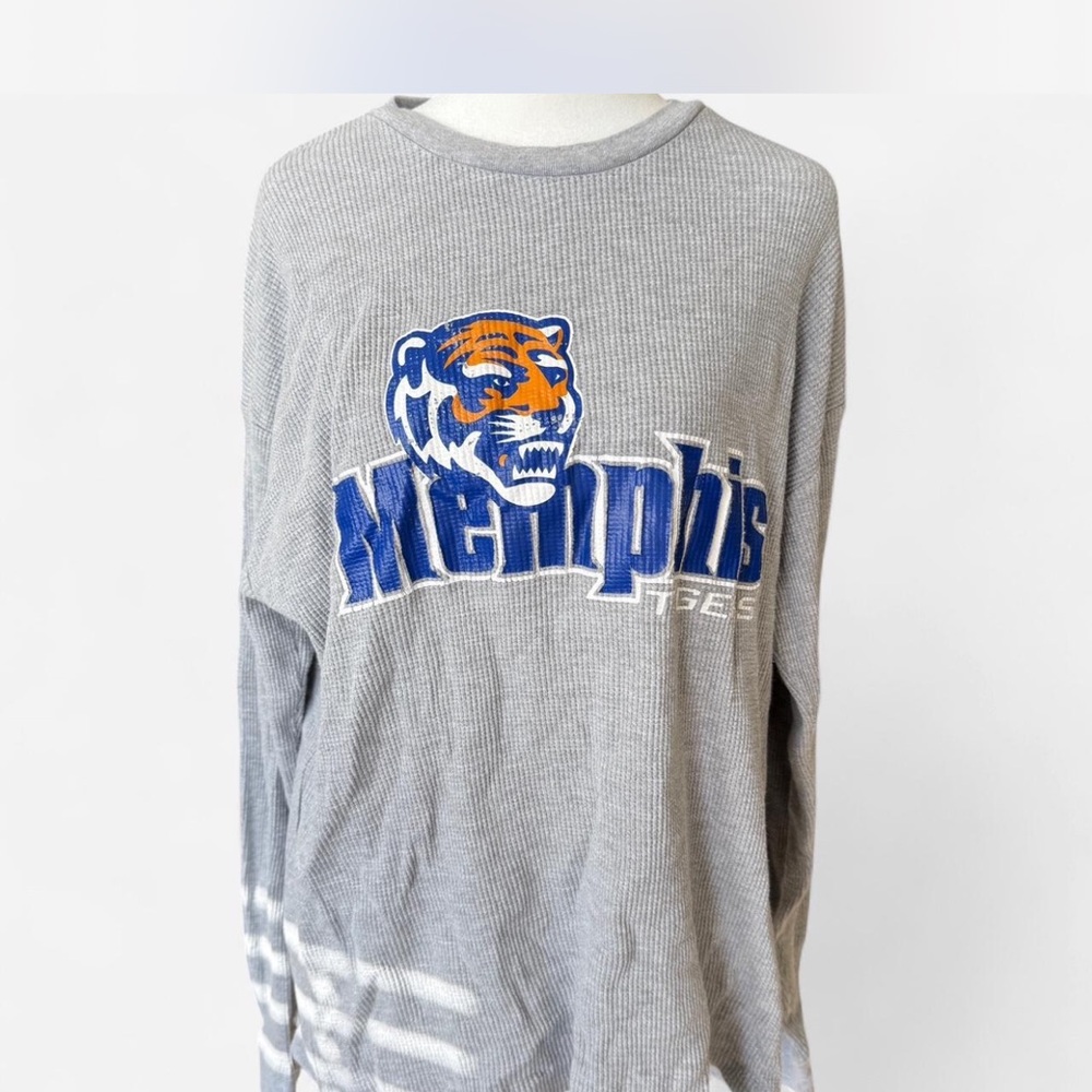 Gray Memphis Tigers Long Sleeve Shirt